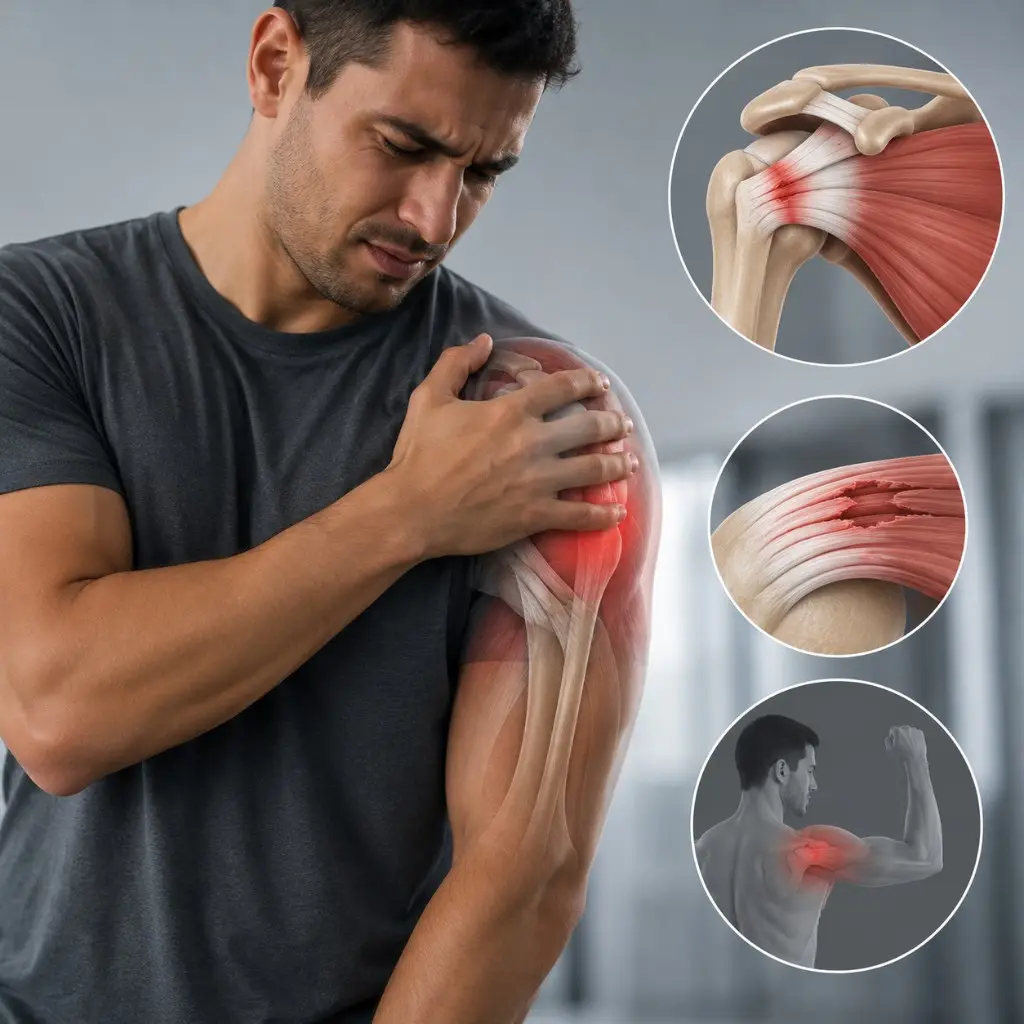 El hombro es una de las articulaciones más complejas del cuerpo. Cuando se irritan los tendones que lo estabilizan, apar