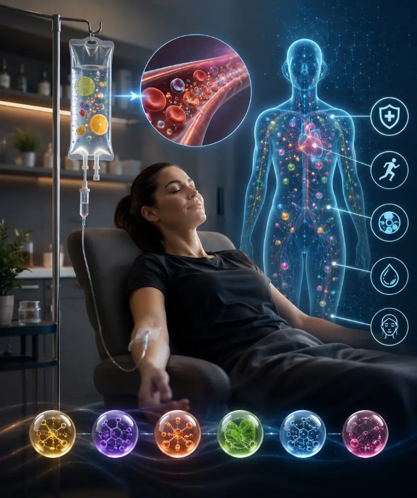 Suero terapia: energía, recuperación y salud desde adentro