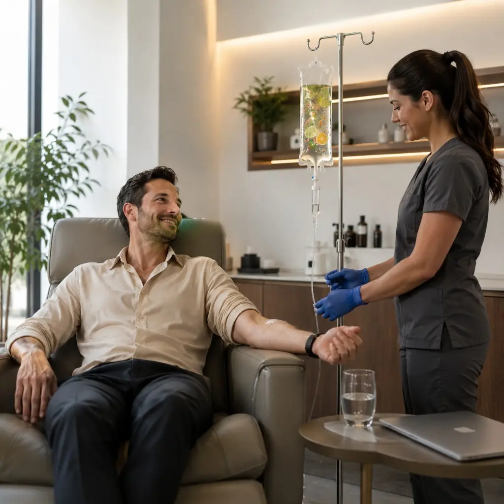 Suero terapia: energía, recuperación y salud desde adentro